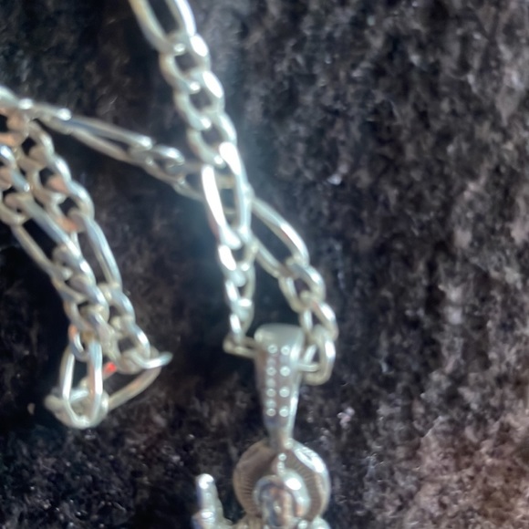 New St Jude NeckLess Chain Sliver 14K With Free Mystery Gift. - Picture 7 of 12